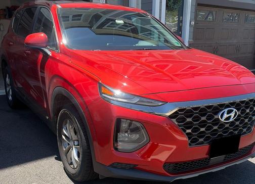Lava Orange 2019 Hyundai SANTA FE SE 2.4