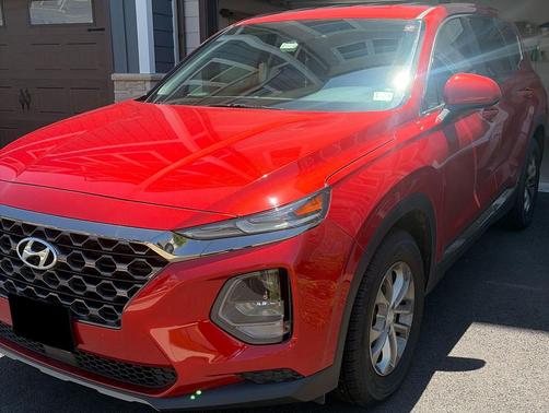 Lava Orange 2019 Hyundai SANTA FE SE 2.4