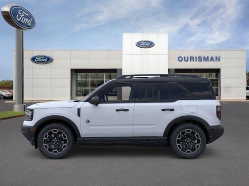 SPACE WHITE METALLIC 2026 Ford Bronco Sport Outer Banks