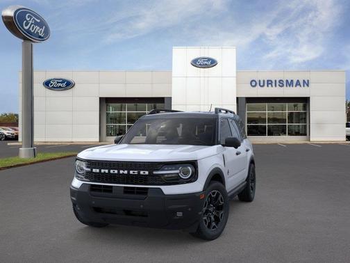 SPACE WHITE METALLIC 2026 Ford Bronco Sport Outer Banks