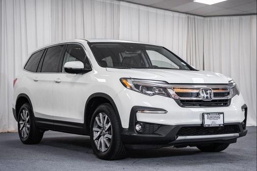 White Diamond Pearl 2019 Honda Pilot EX-L