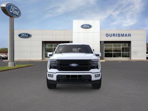 Star White Metallic Tri-Coat 2026 Ford F-150 Platinum