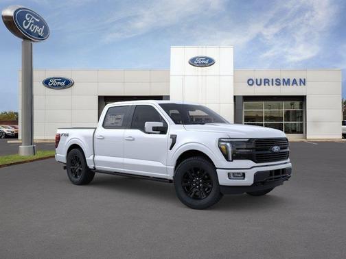 Star White Metallic Tri-Coat 2026 Ford F-150 Platinum