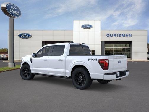 Star White Metallic Tri-Coat 2026 Ford F-150 Platinum