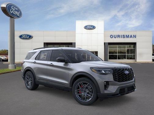 Carbonized Gray Metallic 2026 Ford Explorer ST-Line