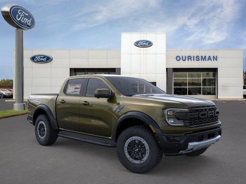 Shelter Green Metallic 2026 Ford Ranger Raptor