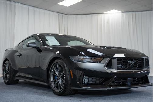 SHADOW BLACK 2025 Ford Mustang Dark Horse
