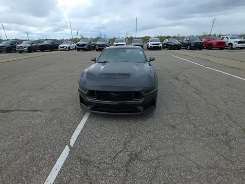 SHADOW BLACK 2025 Ford Mustang Dark Horse