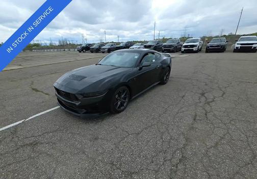 SHADOW BLACK 2025 Ford Mustang Dark Horse