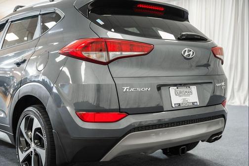 Coliseum Gray 2017 Hyundai TUCSON Sport