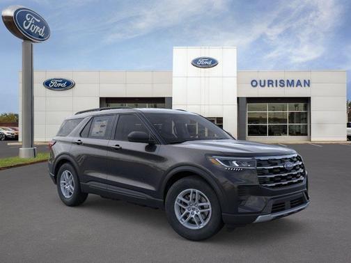 Agate Black Metallic 2026 Ford Explorer Active