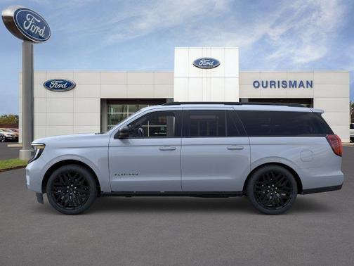 Glacier Gray Metallic Tri-Coat 2026 Ford Expedition Max Platinum