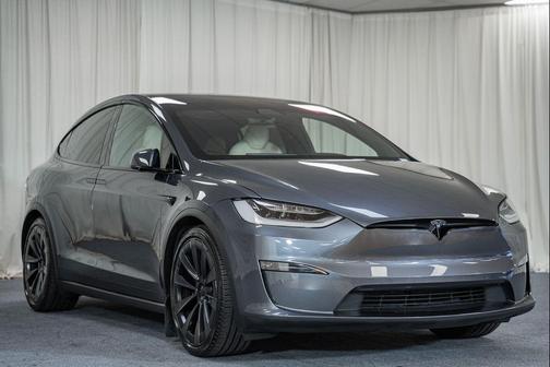 Midnight Silver Metallic 2022 Tesla Model X Dual Motor All-Wheel Drive