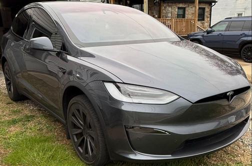 Midnight Silver Metallic 2022 Tesla Model X Dual Motor All-Wheel Drive