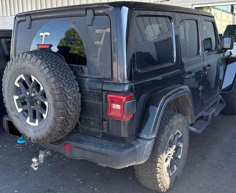 Black Clearcoat 2024 Jeep Wrangler 4xe Rubicon X