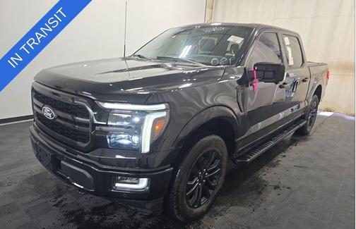 AGATE BLACK METALLIC 2024 Ford F-150 Lariat