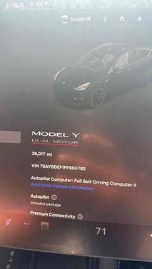 2023 Tesla Model Y Performance Dual Motor All-Wheel Drive