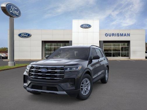 AGATE BLACK METALLIC 2026 Ford Explorer Active