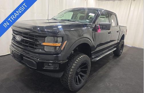 Agate Black Metallic 2025 Ford F-150 XLT