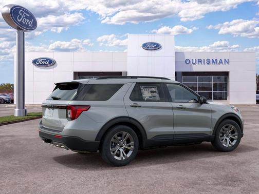 Avalanche Gray 2027 Ford Explorer Active