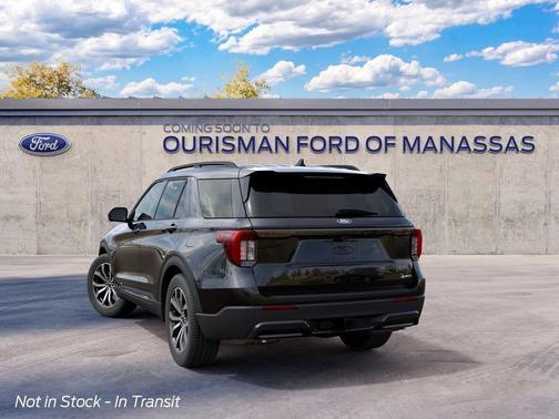 Agate Black Metallic 2027 Ford Explorer ST-Line