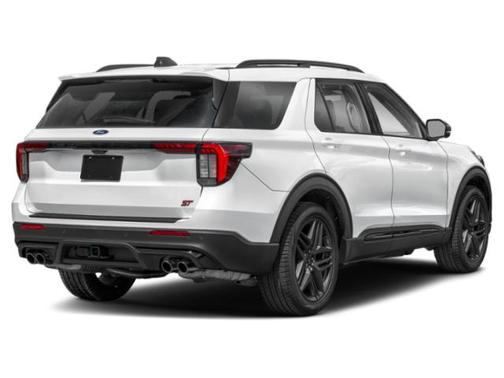 SPACE WHITE METALLIC 2026 Ford Explorer ST