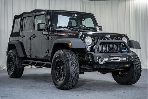 Black Clearcoat 2014 Jeep Wrangler Unlimited Rubicon SUV