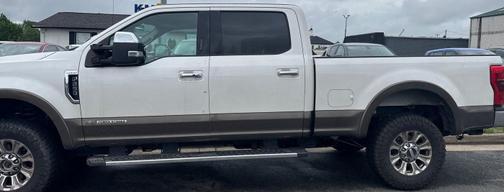 WHITE PLATINUM MET TRI-COAT 2017 Ford F-250 Lariat