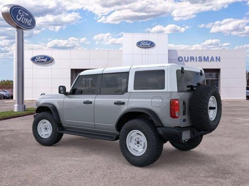 Avalanche Gray 2026 Ford Bronco Heritage Edition