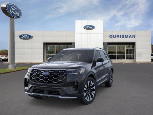 AGATE BLACK METALLIC 2026 Ford Explorer Platinum