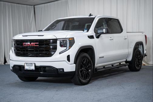 Summit White 2022 GMC Sierra 1500 Elevation