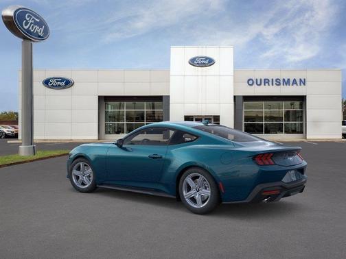 Blue 2026 Ford Mustang EcoBoost