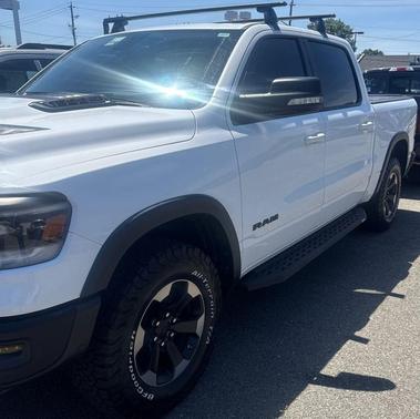Bright White Clearcoat 2019 RAM 1500 Rebel
