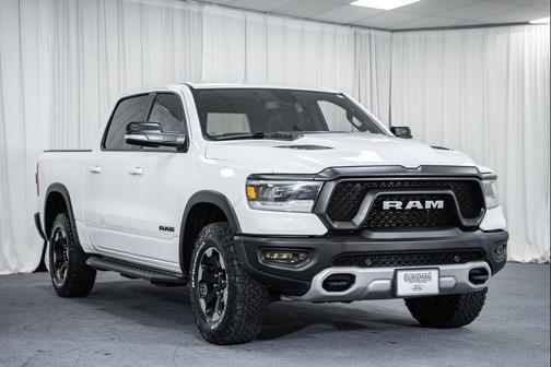 Bright White Clearcoat 2019 RAM 1500 Rebel