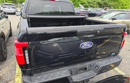 Black Metallic 2025 Ford F-150 Lightning Flash