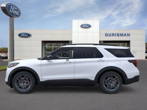 STAR WHITE MET TRI-COAT 2026 Ford Explorer ST