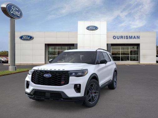 STAR WHITE MET TRI-COAT 2026 Ford Explorer ST