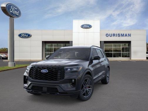 Agate Black Metallic 2026 Ford Explorer ST-Line