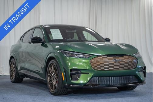 Eruption Green Metallic 2025 Ford Mustang Mach-E GT
