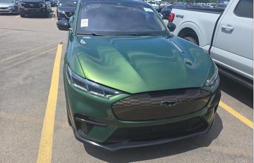 Green Metallic 2025 Ford Mustang Mach-E GT