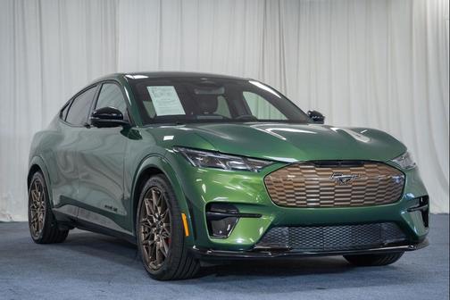Eruption Green Metallic 2025 Ford Mustang Mach-E GT