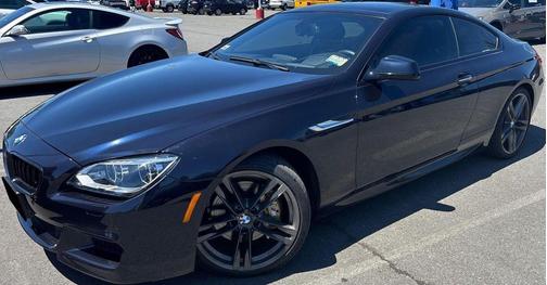 Blue 2013 BMW 650 xDrive