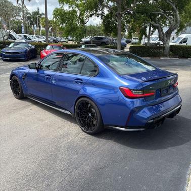 Portimao Blue Metallic 2024 BMW M3 Competition xDrive