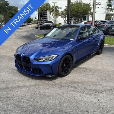 Portimao Blue Metallic 2024 BMW M3 Competition xDrive
