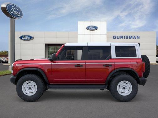 RUBY RED MET TNTD CLEARCOAT 2026 Ford Bronco Heritage Edition