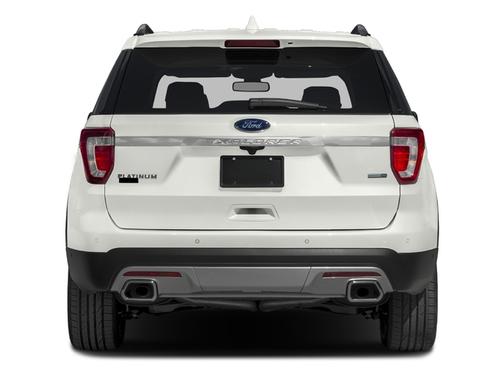 WHITE PLATINUM MET TRI-COAT 2016 Ford Explorer Platinum
