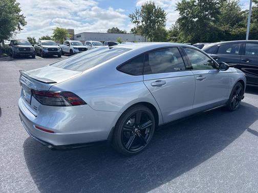 Solar Silver Metallic 2026 Honda Accord Hybrid Sport-L