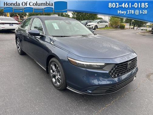 Canyon River Blue Metallic 2026 Honda Accord Hybrid EX-L