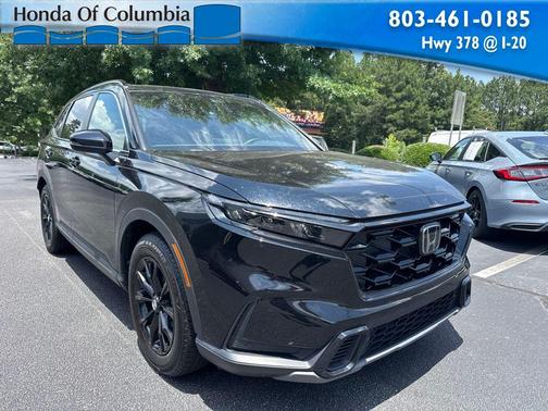 Crystal Black Pearl 2024 Honda CR-V Hybrid Sport FWD