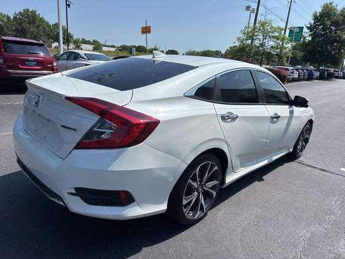 Platinum White Pearl 2020 Honda Civic Touring